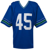 Kenny Easley Signed Blue Throwback Custom Football Jersey w/HOF'17