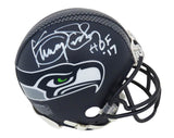 Kenny Easley Signed Seattle Seahawks Navy Matte Riddell Mini Helmet w/HOF'17