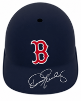 Dennis Eckerlsey Signed Boston Red Sox Souvenir Replica Batting Helmet - (Fanatics)