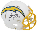 Austin Ekeler Signed Los Angeles Chargers 2019 Style Riddell Speed Mini Helmet