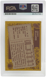 Henry Ellard Signed Los Angeles Rams 1986 Topps Football Trading Card #79 - (PSA Encapsulated)