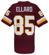Henry Ellard Signed Maroon Custom Football Jersey