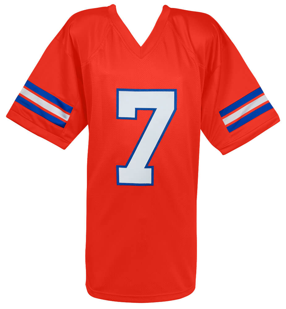 John Elway Signed Orange Crush Custom Football Jersey w/HOF'04