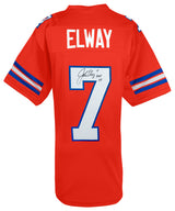 John Elway Signed Orange Crush Custom Football Jersey w/HOF'04