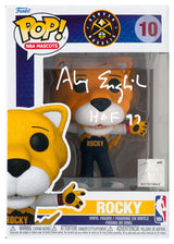 Alex English Signed Denver Nuggets 'Rocky' Mascot Funko Pop Doll #10 w/HOF'97