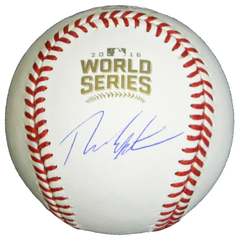 Theo Epstein Signed Rawlings Official 2016 World Series Baseball