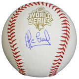 Alcides Escobar Signed Rawlings 2015 World Series Logo Baseball