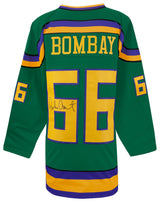 Emilio Estevez Signed Green Custom Hockey Jersey