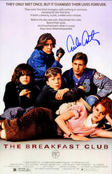 Emilio Estevez Signed The Breakfast Club 11x17 Movie Poster