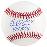 Darrell Evans Signed Rawlings Official MLB Baseball w/414 HRs