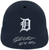 Darrell Evans Signed Detroit Tigers Souvenir Replica Batting Helmet w/414 HRs