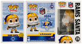 Jim Everett Signed Los Angeles Rams SANTA Funko Pop Doll #278