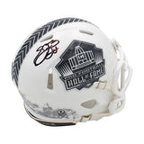 Emmitt Smith Autographed Hall Of Fame Speed Mini Helmet