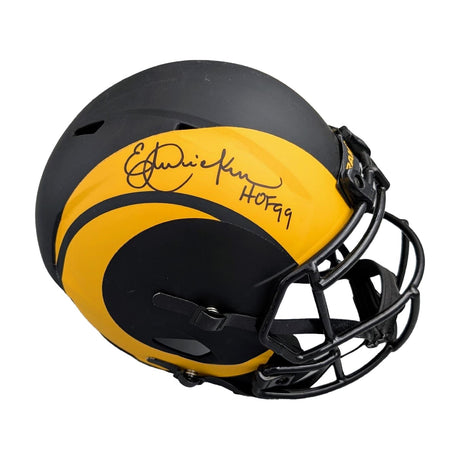 Eric Dickerson Signed Authentic Eclipse Replica Helmet Rams NFL