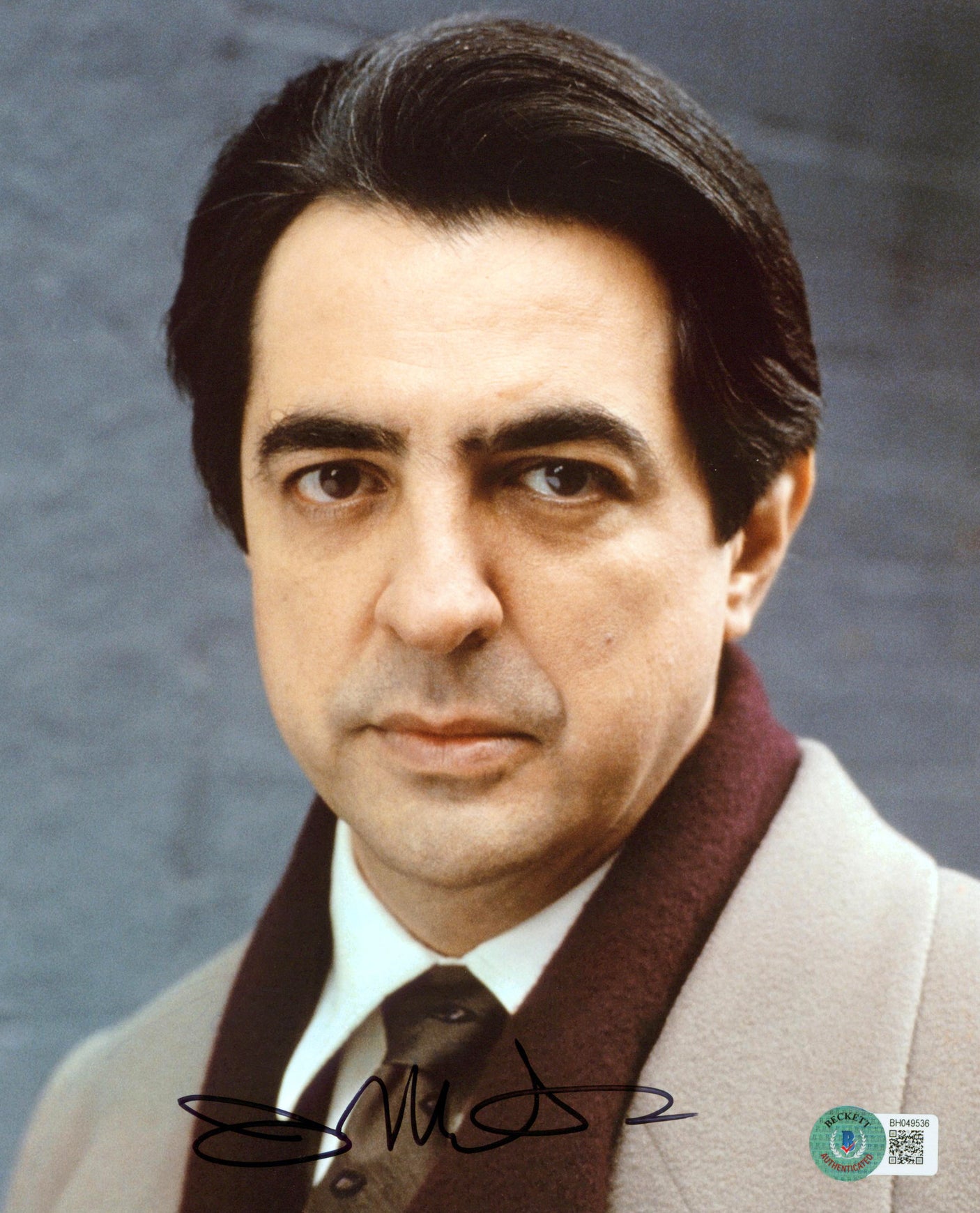 Joe Mantegna The Godfather Authentic Signed 8x10 Photo Autographed BAS #BH049536