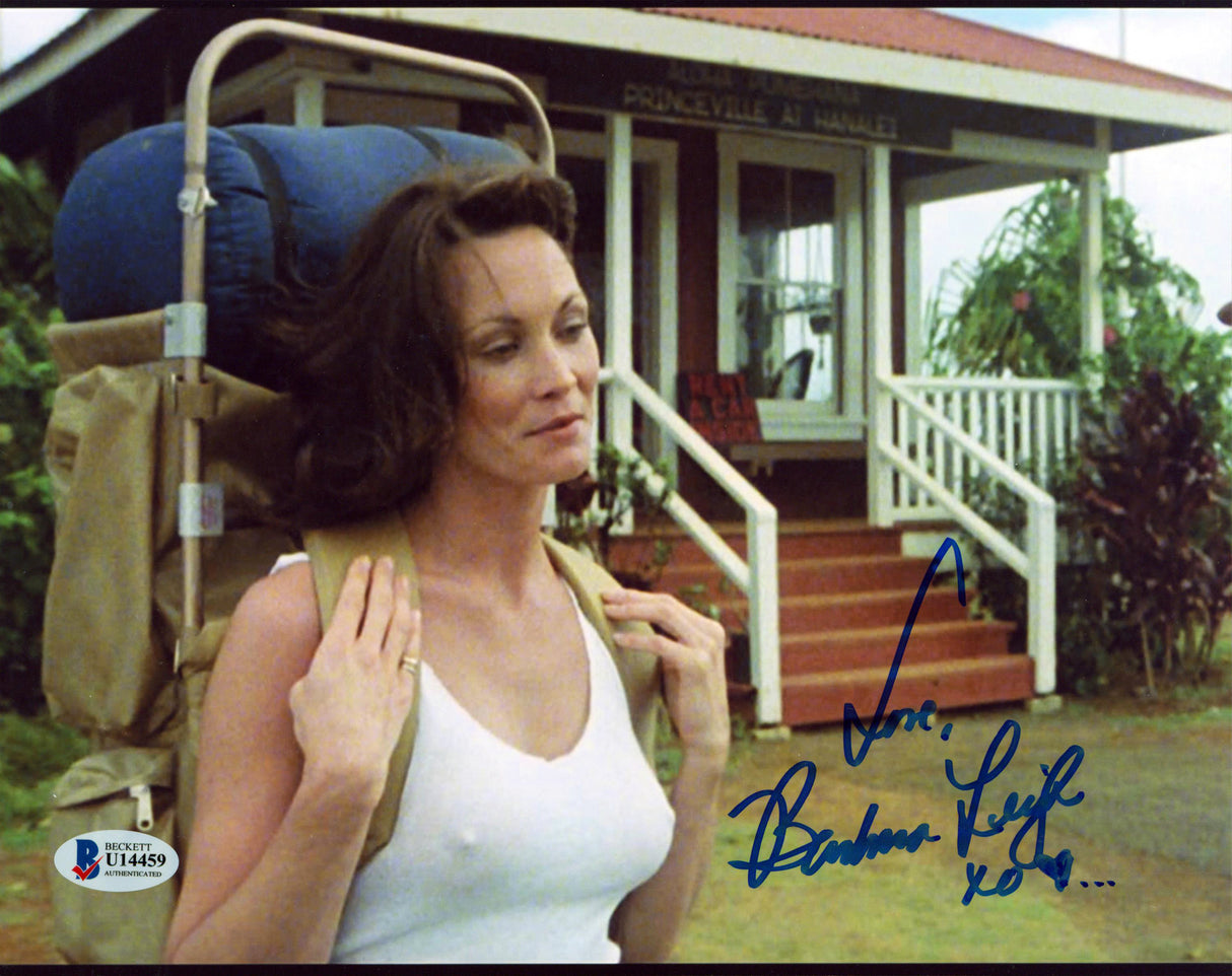 Barbara Leigh Vampirella "Love XO" Authentic Signed 8x10 Sexy Photo BAS #U14459
