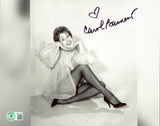Carol Burnett Authentic Signed 8x10 Photo Autographed BAS #BA73181