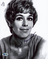 Carol Burnett Authentic Signed 8x10 Photo Autographed BAS #T20692