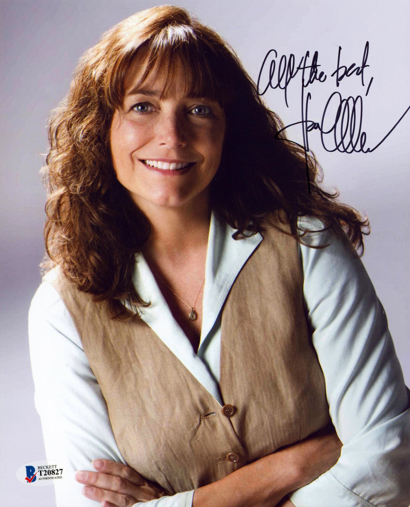 Karen Allen Indiana Jones "All The Best" Authentic Signed 8x10 Photo BAS #T20827