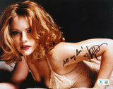 Melissa Joan Hart Sabrina The Teenage Witch Signed 8x10 Sexy Photo BAS #BF06446