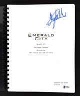Oliver Jackson-Cohen Signed Emerald City Episode 101 Tv Script BAS #F57824