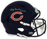 Gary Fencik Signed Chicago Bears Riddell Full Size Speed Replica Helmet w/Hitman