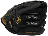 Cecil Fielder Signed Franklin Fieldmaster Black Baseball Fielders Glove w/Big Daddy