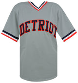 Cecil Fielder Signed Grey Custom Baseball Jersey w/Big Daddy