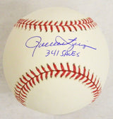 Rollie Fingers Signed MLB Baseball w/341 Saves