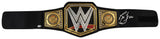 Ric Flair Signed WWE 2020 World Heavyweight Champion Replica Toy Wrestling Black Belt - (JSA)