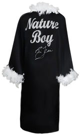 Ric Flair Signed Nature Boy Black Wrestling Full Length Robe - (JSA)