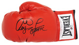 George Foreman Signed Everlast Red Full Size Boxing Glove (JSA)