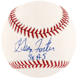 George Foster Signed Rawlings (Selig) MLB Baseball w/5x AS