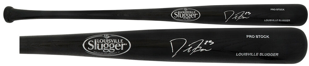 David Freese Signed Louisville Slugger Pro Stock Black Baseball Bat