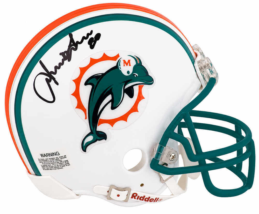 Irving Fryar Signed Miami Dolphins Riddell (VSR4) Mini Helmet