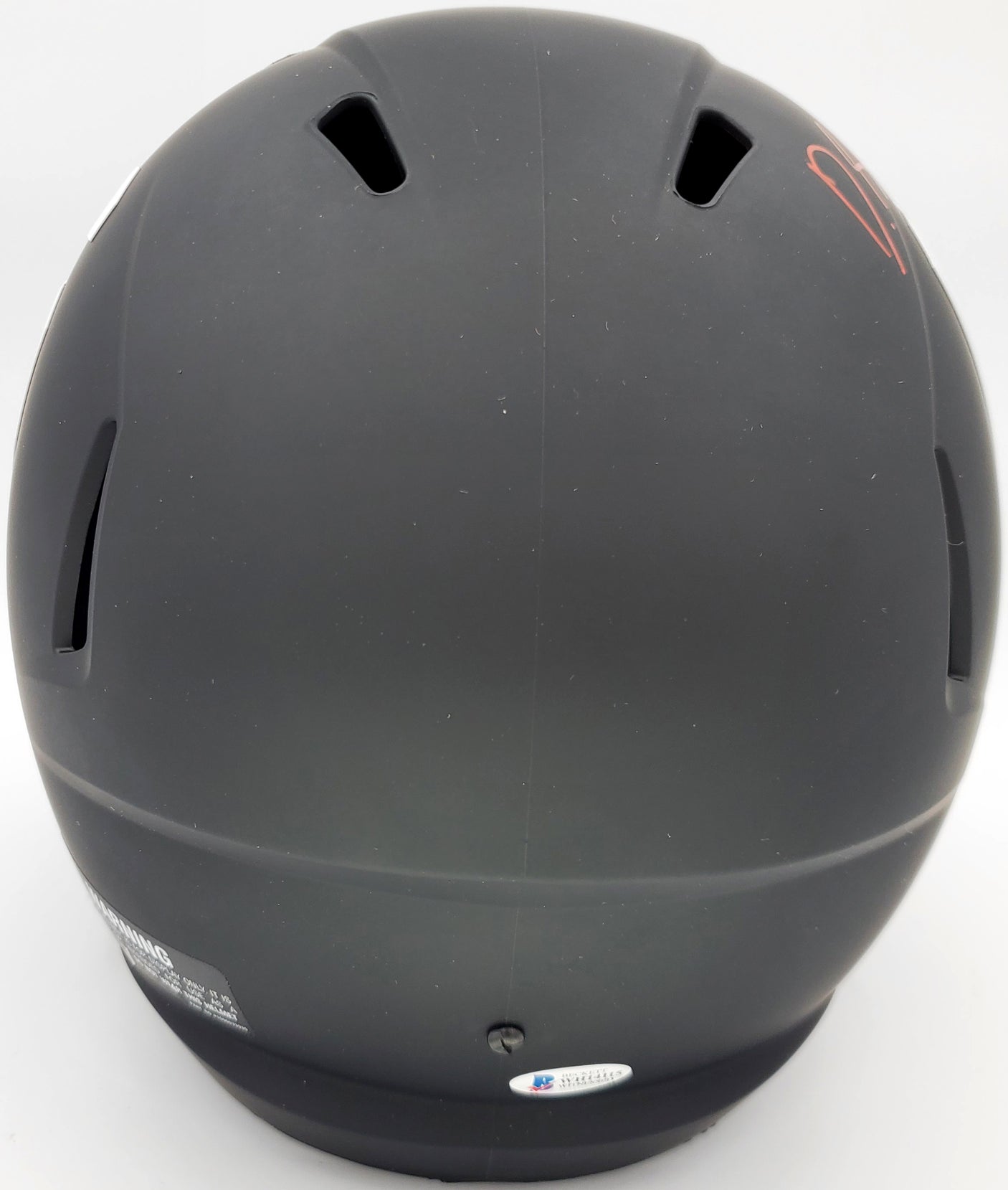 Devonta Smith Autographed Alabama Crimson Tide Eclipse Black Full Size Replica Speed Helmet "Heisman 2020" Beckett BAS Stock #191976