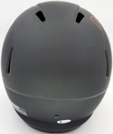 Devonta Smith Autographed Alabama Crimson Tide Eclipse Black Full Size Replica Speed Helmet "Heisman 2020" Beckett BAS Stock #191976