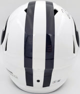 Zach Wilson Autographed BYU Cougars White Full Size Replica Speed Helmet Beckett BAS Stock #191105