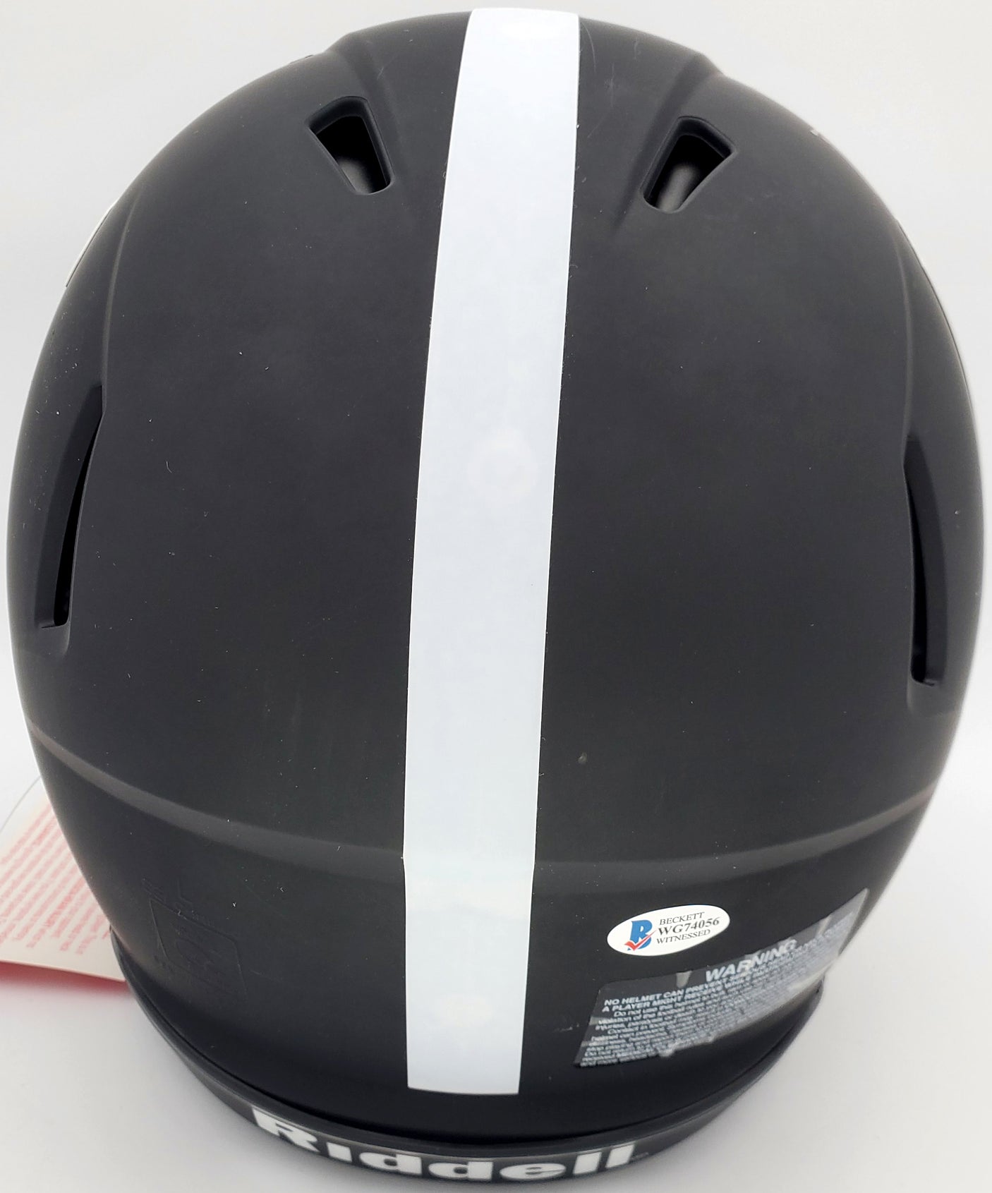 Devonta Smith Autographed Alabama Crimson Tide Eclipse Black Full Size Speed Authentic Helmet "Heisman 2020" Beckett BAS Stock #189558