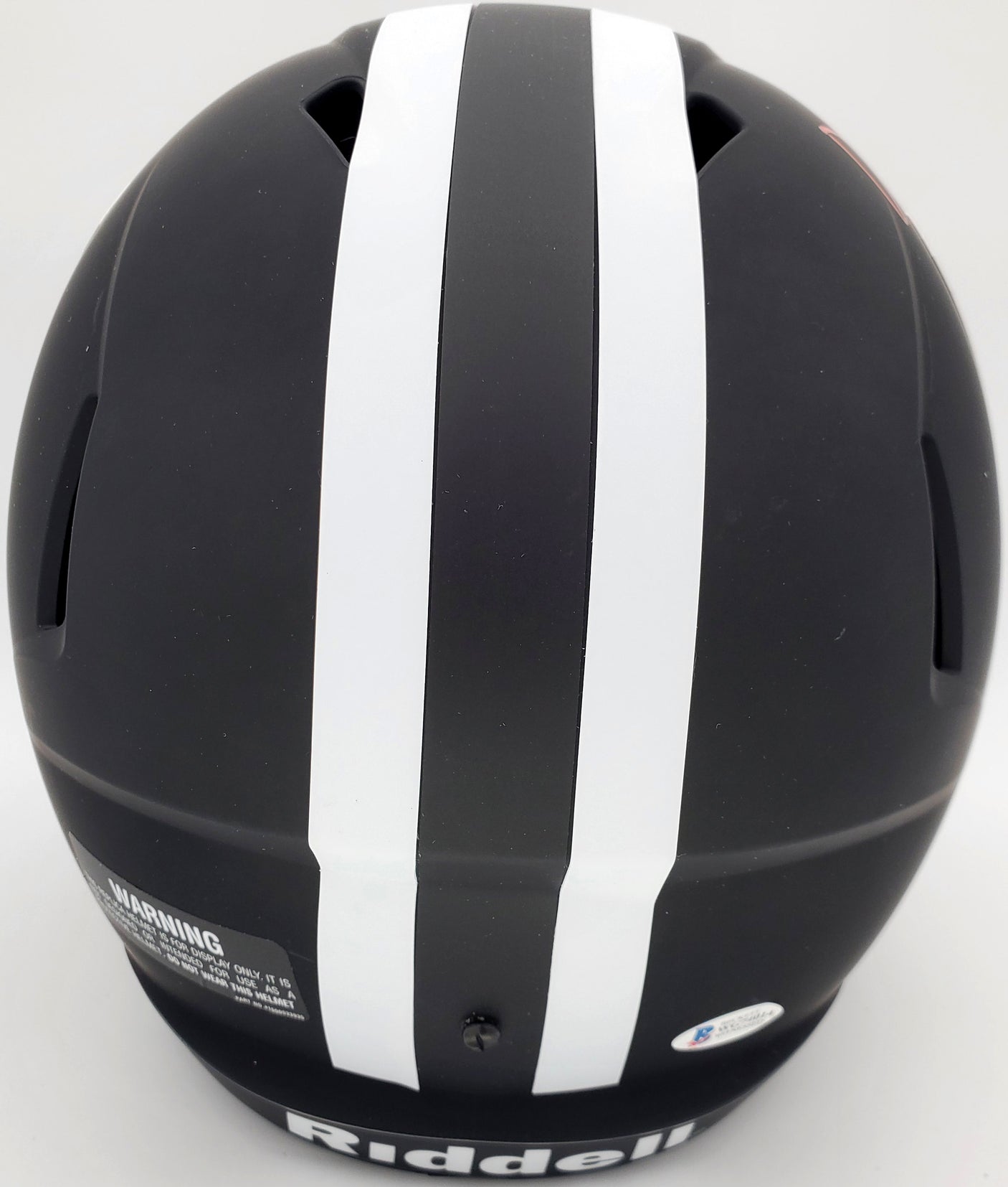 Devonta Smith Autographed Alabama Crimson Tide Eclipse Black Full Size Speed Replica Helmet "Heisman 2020" Beckett BAS Stock #189557