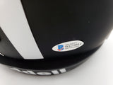Devonta Smith Autographed Alabama Crimson Tide Eclipse Black Full Size Speed Replica Helmet "Heisman 2020" Beckett BAS Stock #189557