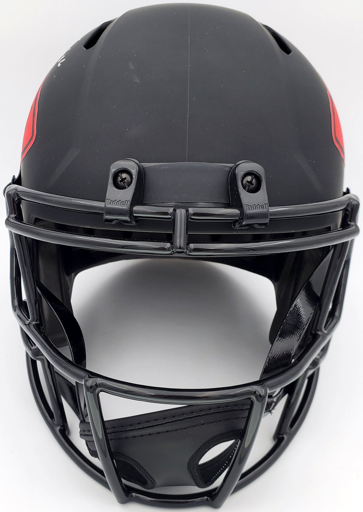 Warren Moon Autographed Kansas City Chiefs Eclipse Black Full Size Speed Replica Helmet "HOF 06" MCS Holo Stock #187026