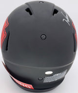 Warren Moon Autographed Kansas City Chiefs Eclipse Black Full Size Speed Authentic Helmet "HOF 06" MCS Holo Stock #187025