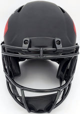 Warren Moon Autographed Kansas City Chiefs Eclipse Black Full Size Speed Authentic Helmet "HOF 06" MCS Holo Stock #187025