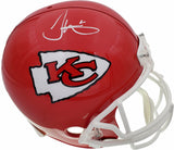 Tyreek Hill Autographed Kansas City Chiefs Full Size Replica Helmet Beckett BAS Stock #185950