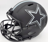 Tony Dorsett Autographed Eclipse Black Dallas Cowboys Full Size Speed Replica Helmet Beckett BAS Stock #185837
