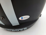 Tony Dorsett Autographed Eclipse Black Dallas Cowboys Full Size Speed Replica Helmet Beckett BAS Stock #185836