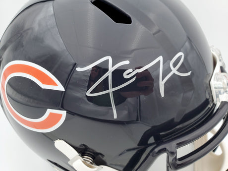 Khalil Mack Autographed Chicago Bears Full Size Speed Replica Helmet In Front Beckett BAS Stock #148238