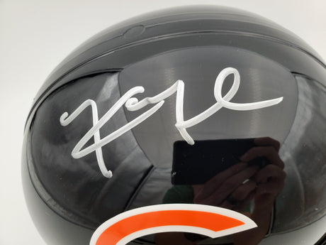 Khalil Mack Autographed Chicago Bears Full Size Replica Helmet In Middle Beckett BAS Stock #148236