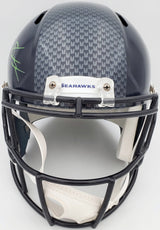 Shaquem Griffin Autographed Seattle Seahawks Full Size Speed Replica Helmet In Green MCS Holo Stock #134361
